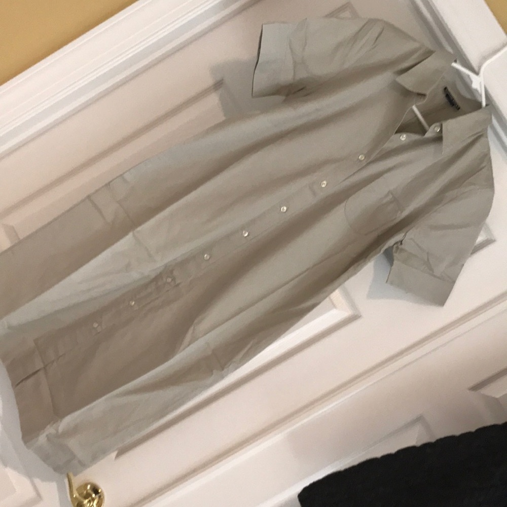 NWT Lands End shirt dress, size 10